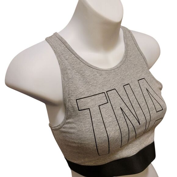 2/$20 TNA Classic Logo Cropped Tank Top Size: Small - Picture 3 of 6
